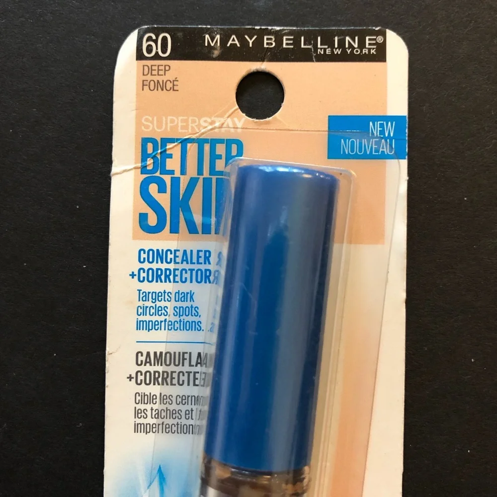 New CONCEALER Maybelline Better Skin 60 Deep